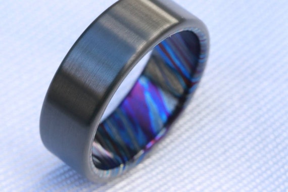 zirconium ring titanium wed band mens| Alibaba.com