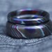 Zrti Set Timascus Rings Customizable - Etsy