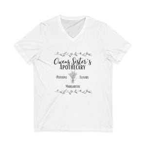 T-shirt à manches courtes et col en V Owens Sister's Apothecary