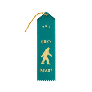 Sexy Beast Award Band. Lustige Yetti großen Fuß Auszeichnung Band. Erwachsene Preisband.