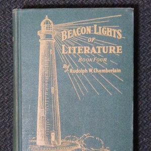 Beacon Lights of Literature, book 4, 1939, 1st Edition