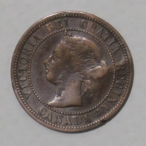 Canadian One Cent 1882