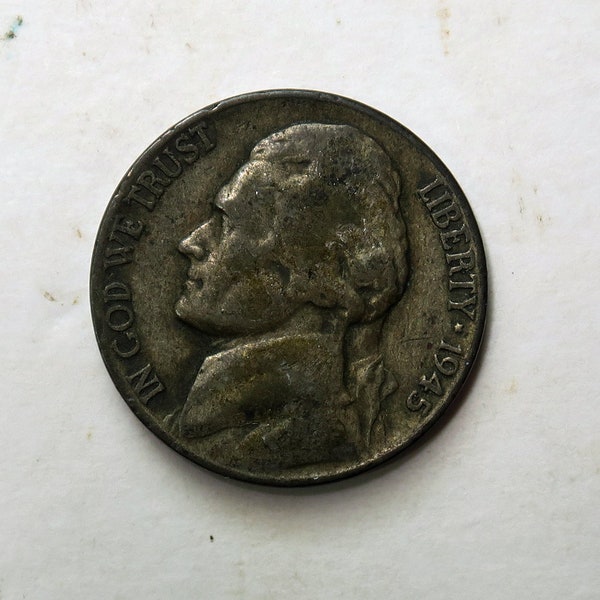 Jefferson Nickel, 1945