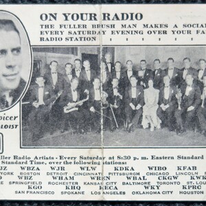 On Your Radio, Earle Spice Fuller Soloist