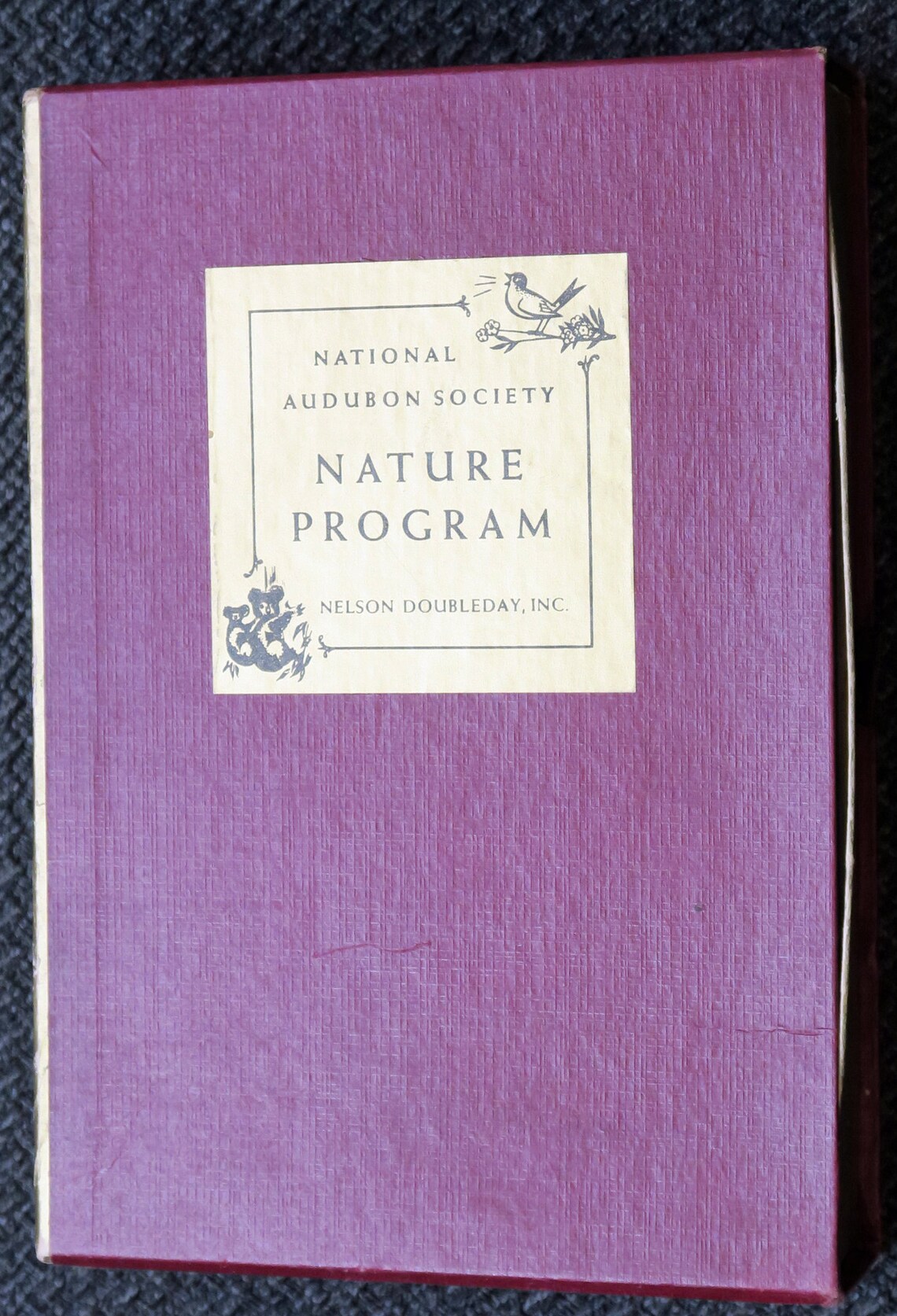 National Audubon Society Nature Program 1950's Etsy
