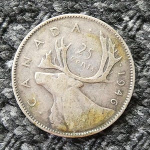 Canadian 25 Cents, 1940