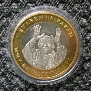 Vatican City Token, Benedictus 16th, 2005