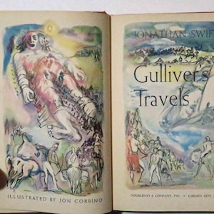 Gulliver’s Travels by Jonathan Swift, 1945