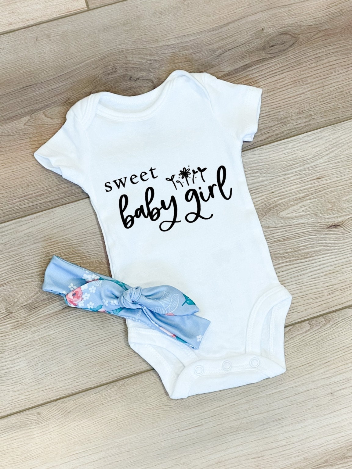 Sweet Baby Girl Hospital Outfit for Newborn Coming Home Outfit Etsy