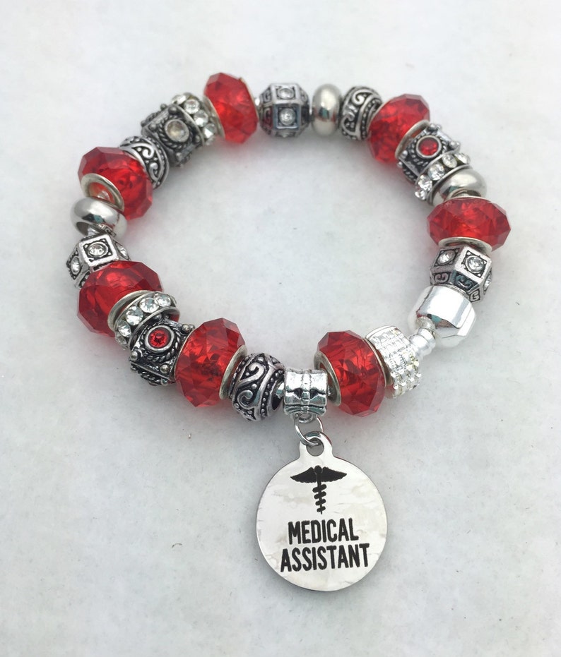 Medical Assistant Charm Bracelet Etsy