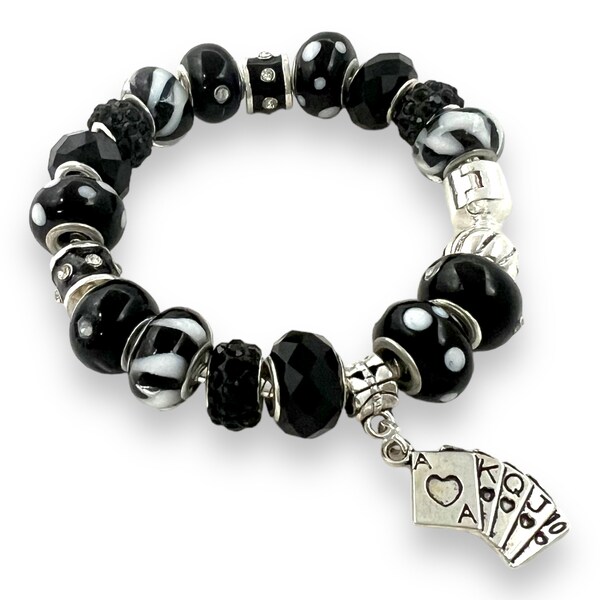 Blackjack Charm Bracelet