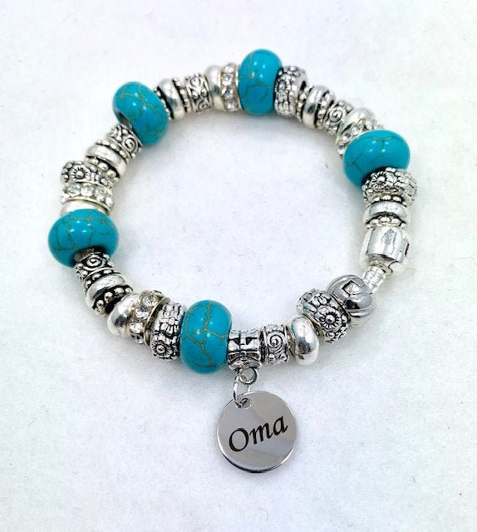 Oma Charm Bracelet | Etsy