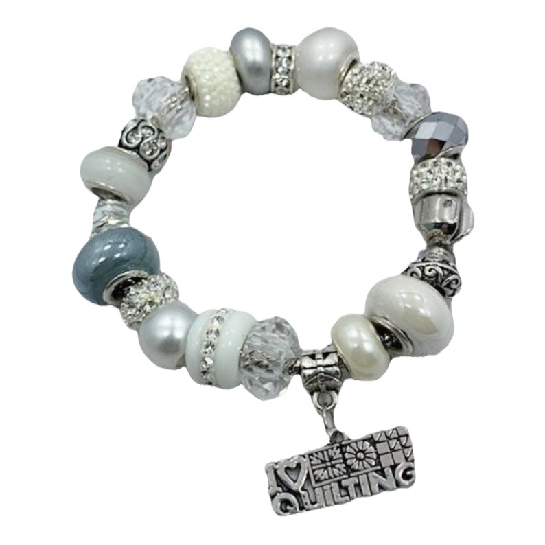 Quilting Charm Bracelet Etsy