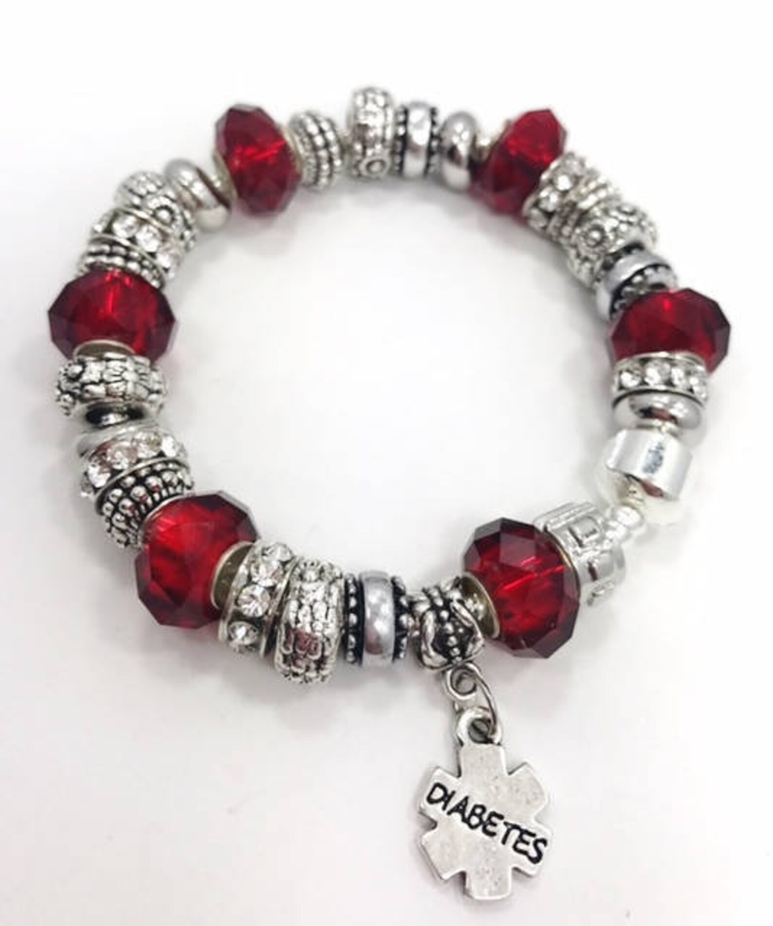 Diabetes Charm Bracelet Etsy