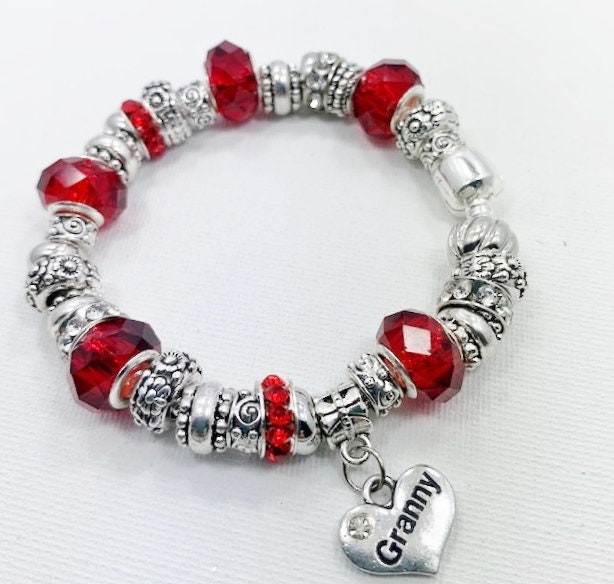 Granny Charm Bracelet Etsy