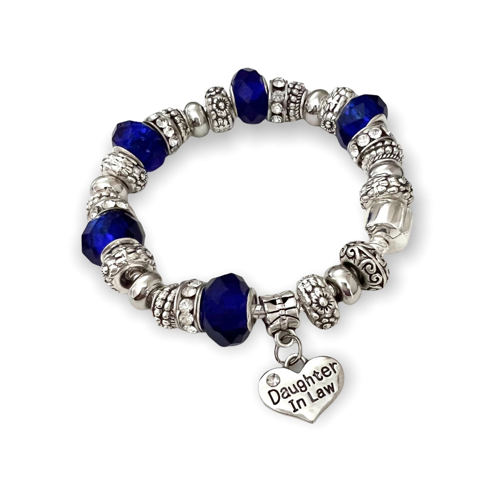 Daughter in Law Charm Bracelet Etsy