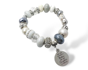 The Love between a Mother and Daughter is Forever Bracelet