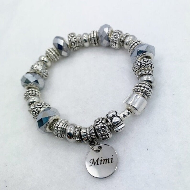 Mimi Charm Bracelet Etsy