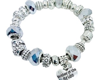 Mother Of The Bride Charm Bracelet