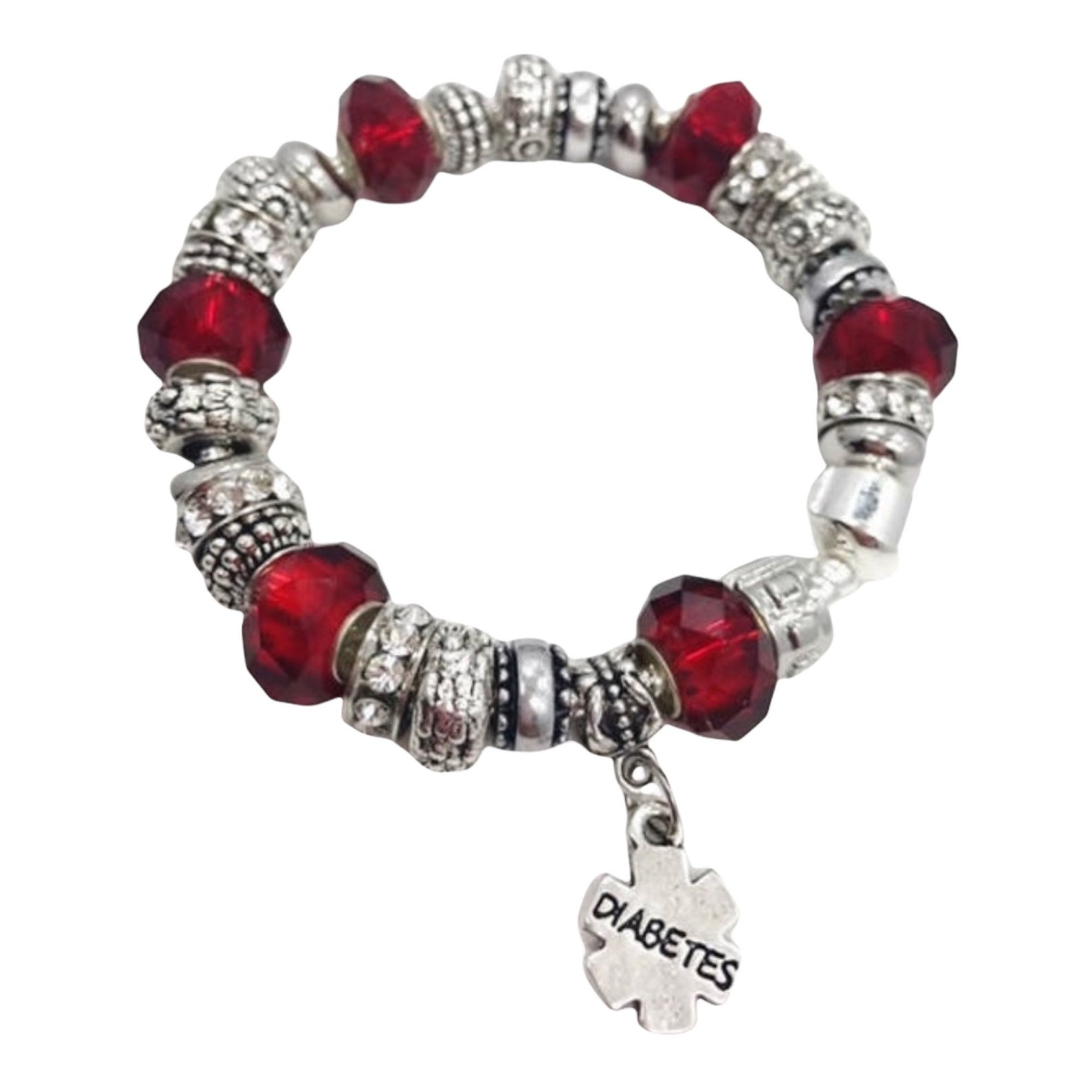 Diabetes Charm Bracelet Etsy