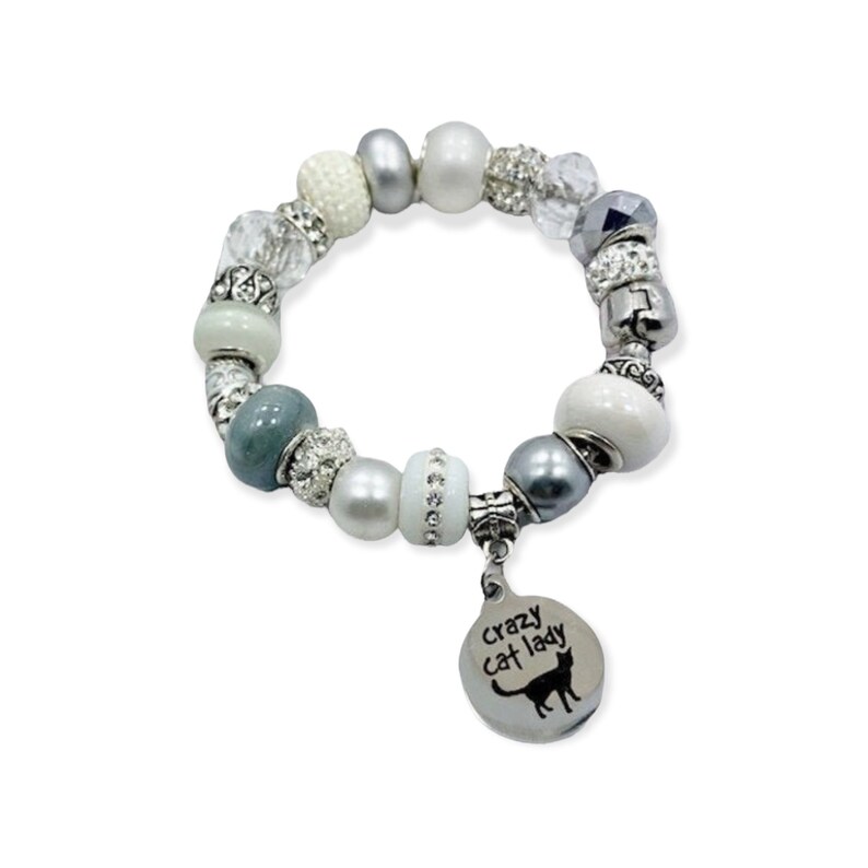 Crazy Cat Lady Charm bracelet image 3