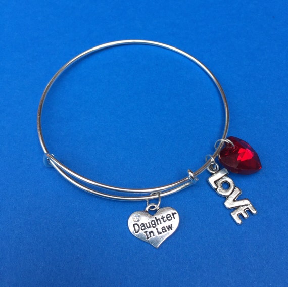 daughter in law charm bracelet
