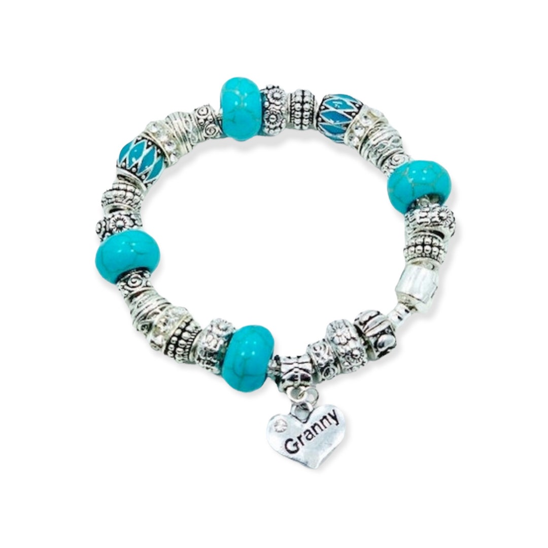 Granny Charm Bracelet Etsy