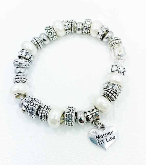 mother in law charm bracelet