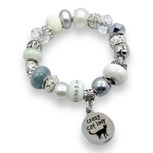 Crazy Cat Lady Charm bracelet image 2