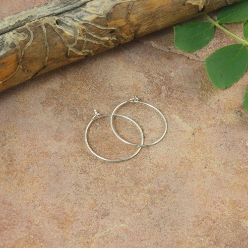 Small Sterling Silver Hoop Earrings Cartilage Hoop Earring Etsy