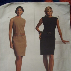 Vogue 2661 Pattern/ Anne Klein American Designer/ Misses Dress/ Size 8 10 12/ Uncut /Sewing Pattern