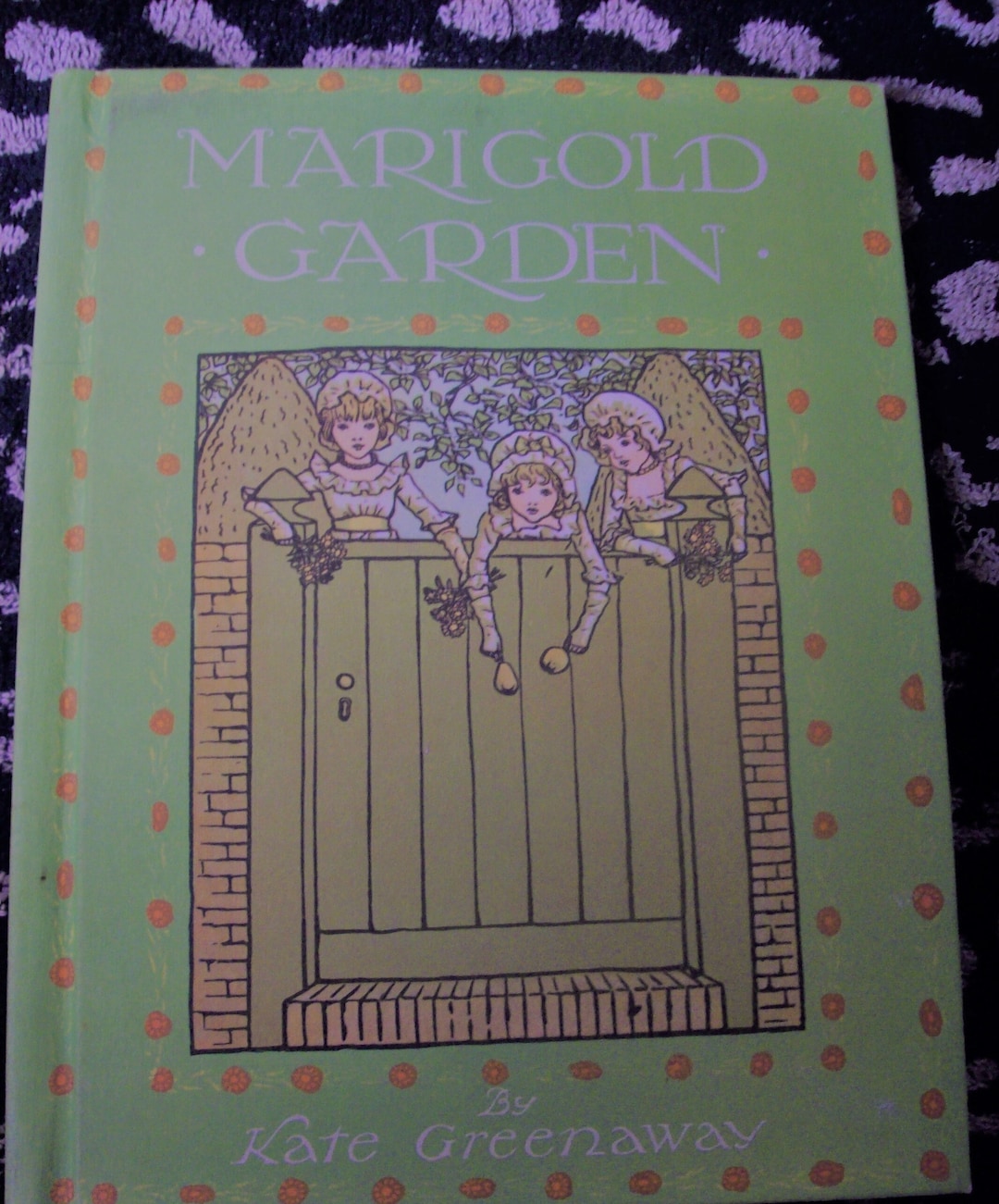 Marigold Garden by Kate Greenaway/ Hardbound/ Children's Book/ Vintage