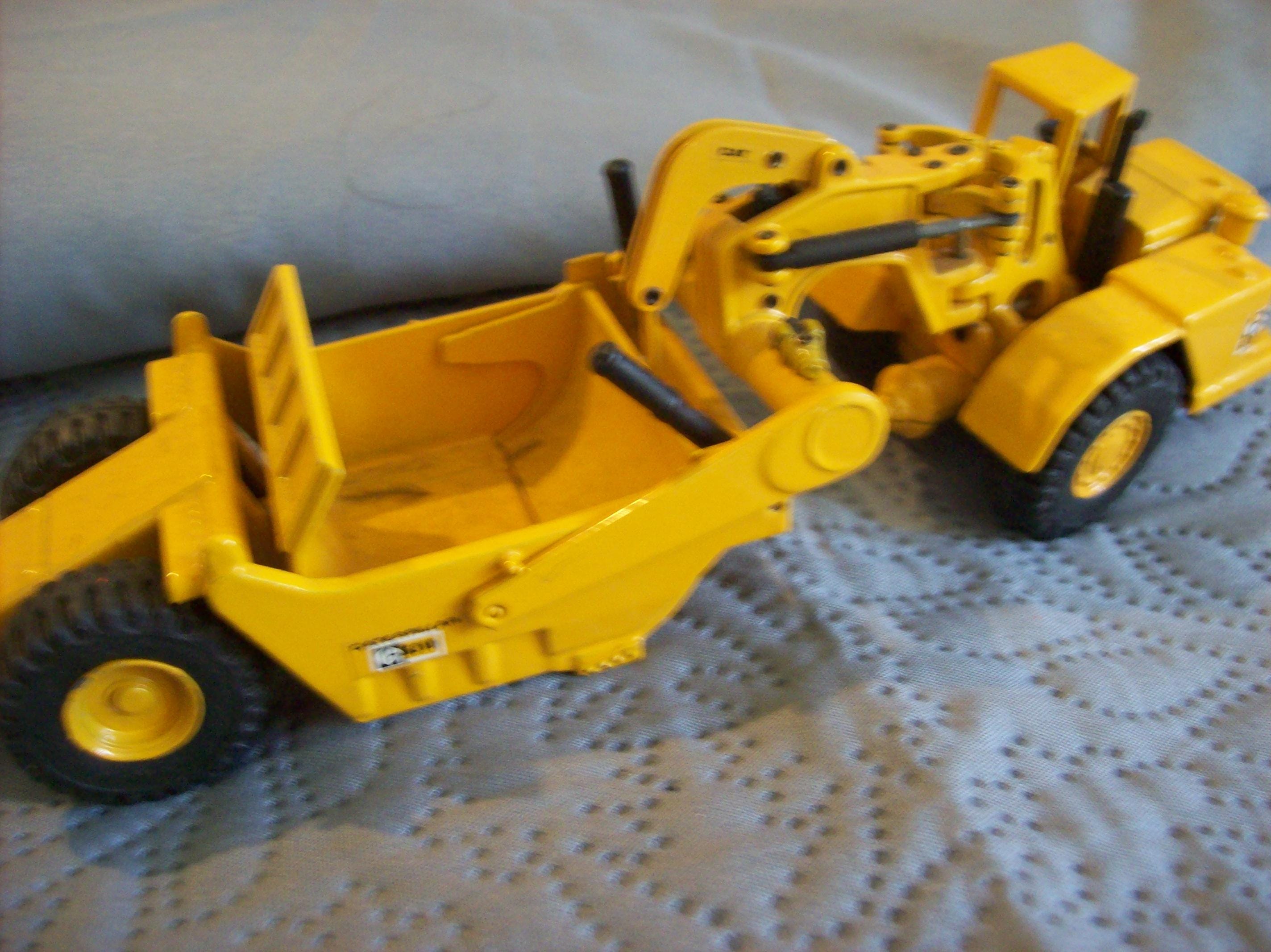 Vintage Excavator Toy - Etsy