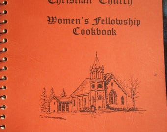 Hanna's Creek Cookbook- Community Recipes- Spiral Bound-Liberty IN-1986 Vintage