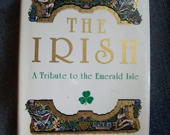 The Irish- A Tribute to the Emerald Isle- Mini Book-Gift -1993-Vintage