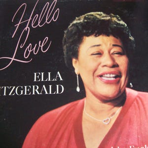 Ella Fitzgerald-Hello Love-Jazz Vinyl Record-1959-Vintage