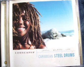 Lifescapes -Caribbean Steel Drums- CD -Compact Disc- Island Music-Soothing-Joyful- Relaxed Listening