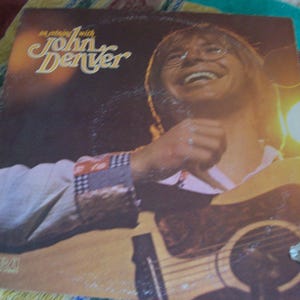 An Evening with John Denver-Vinyl- Vintage 1975 RCA Gateway Double Record Album- CPD/CPL 2-0764- Country Folk Music-Ballad