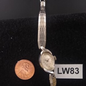 Bulova 10k White Gold Watch - Etsy display picture 2