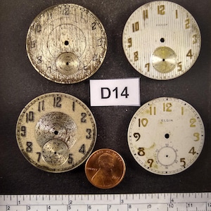 Pocket Watch Dials/Faces - 12 size