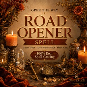 Road Opener Spell ⎮Same Hour Remove Blockages & Open New Paths, Fast Manifestation, Success, Luck, Opportunity Spell