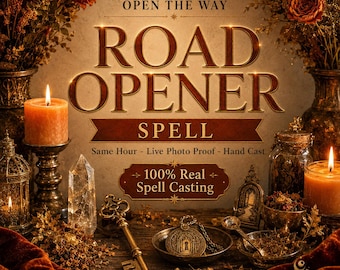 Road Opener Spell ⎮Same Hour Remove Blockages & Open New Paths, Fast Manifestation, Success, Luck, Opportunity Spell