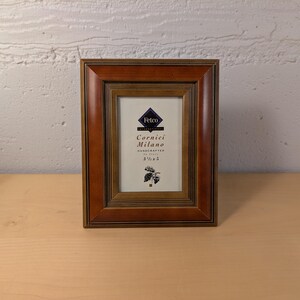 Vintage Fetco Picture Frame, Handcrafted Wood 8-Inch Made in Italy