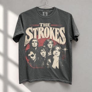 The Strokes T Shirt Band - Etsy