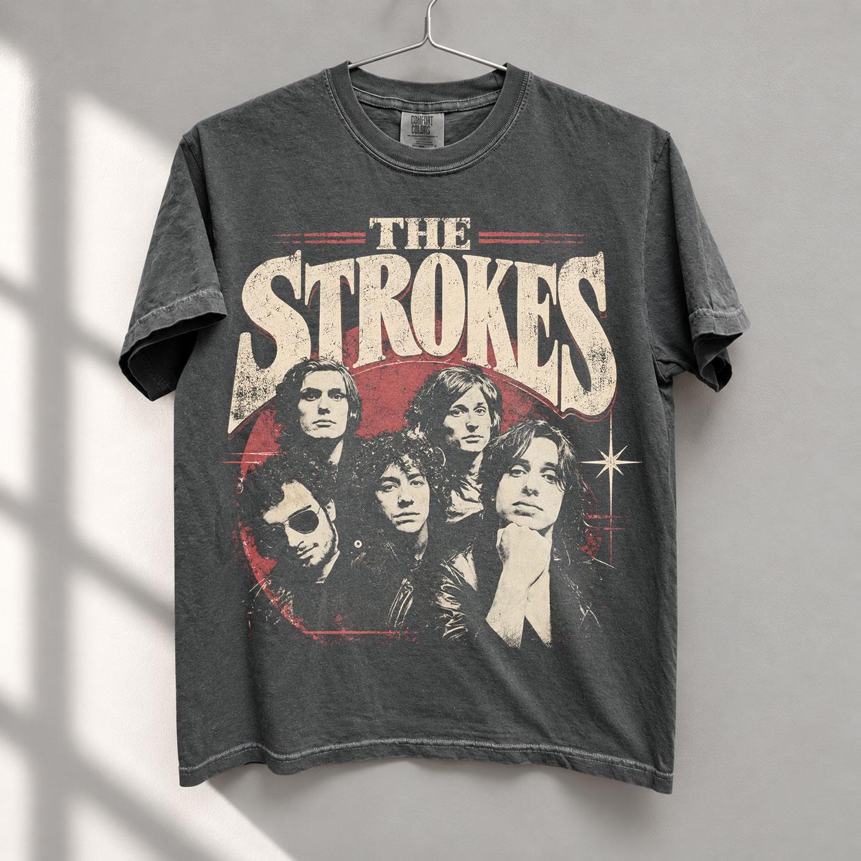 The Strokes T Shirt Band - Etsy
