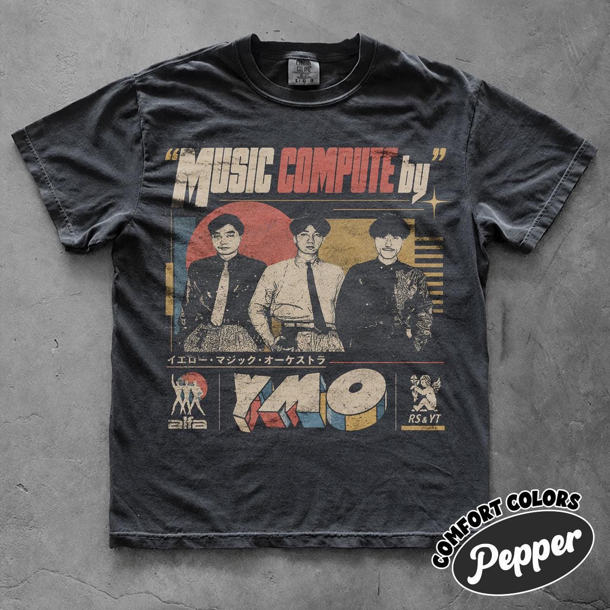 Yellow Magic Orchestra Ymo T Shirt - Etsy