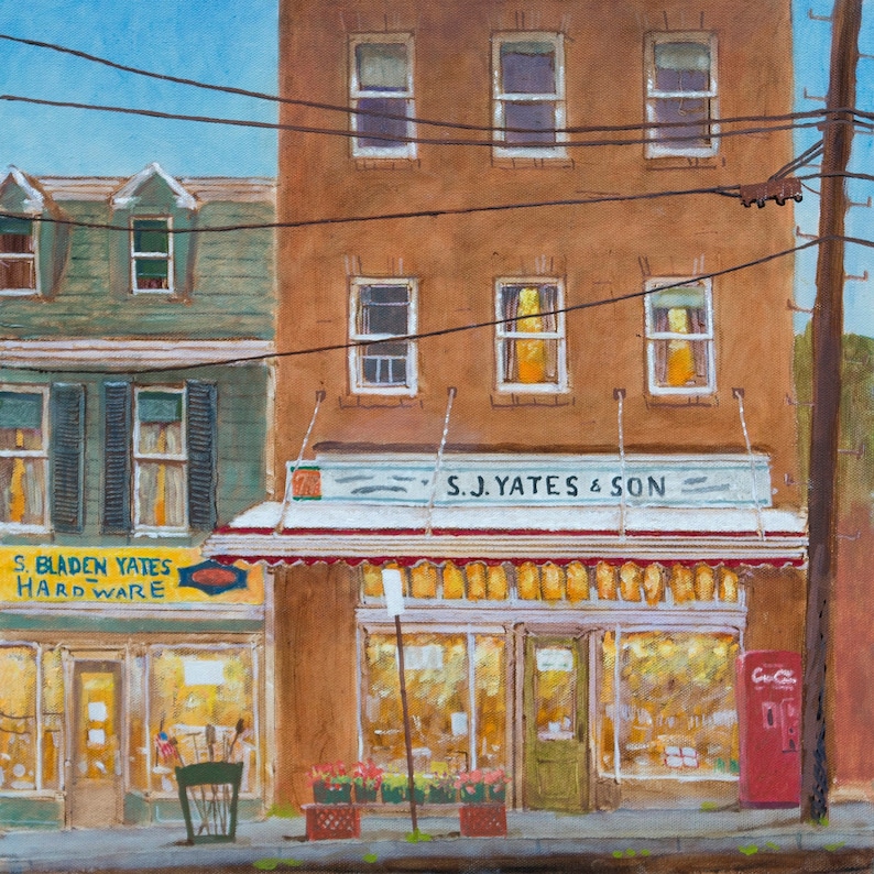 Yates Hardware and Grocery Historic Ellicott City, Md Original Limited