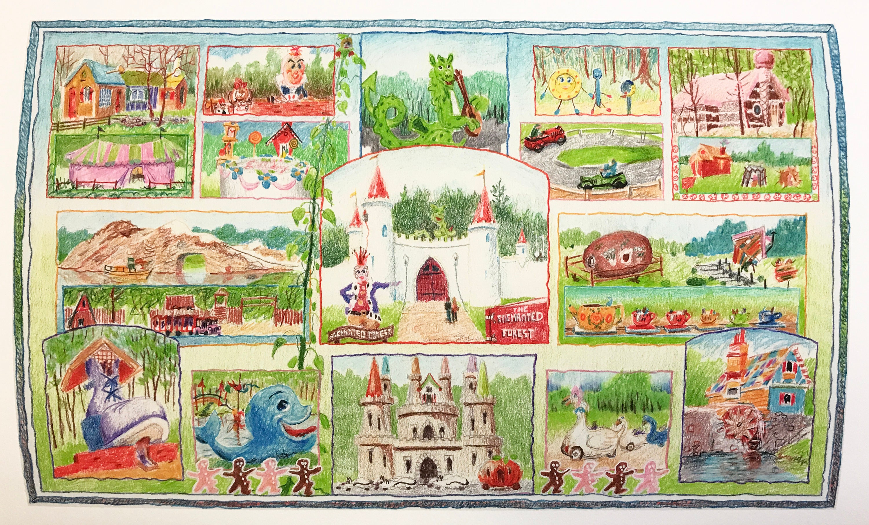 The Enchanted Forest - Ellicott City - Archival Print on Rag Paper