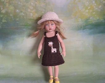 Hand knitted set for  Helen Kish  Riley 7,5" dolls