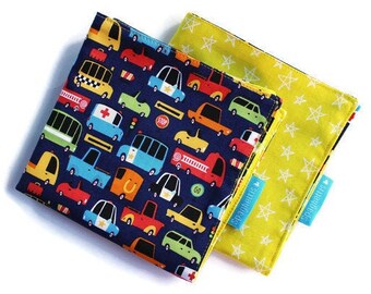 cloth napkin - emergency vehicles / stars
